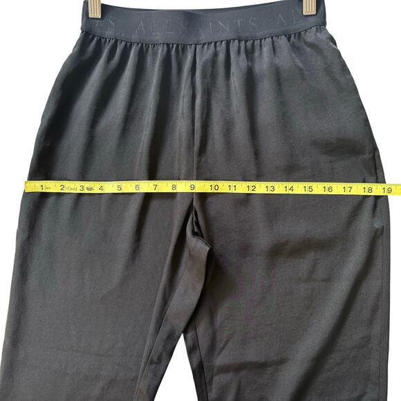 ALLSAINTS Nala Pull On Tapered Jogger Trousers Sz 2 - Picture 8 of 9